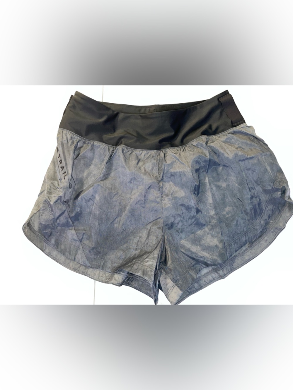 Nike Trail Shorts in Charcoal Gray and Black